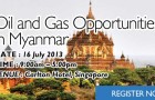 Oil and Gas Opportunities in Myanmar 2013
